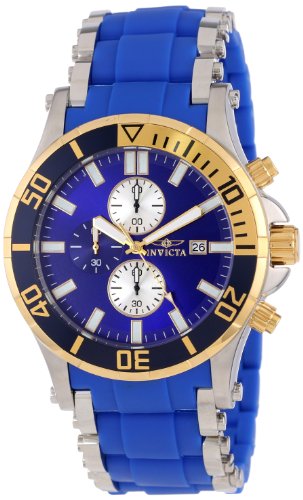 AAA 1:1 Replica Invicta Mens Watches Blue Dial Japanese Quartz 50MM 13667 Watch