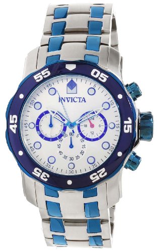 AAA 1:1 Replica Invicta Mens Watches Silver Dial Japanese Quartz 49MM 13673 Watch