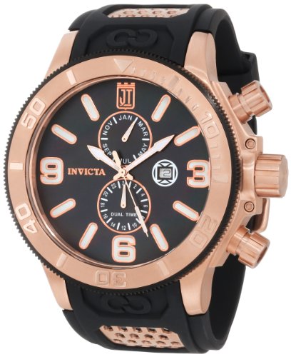 AAA 1:1 Replica Invicta Mens Watches Black Dial Swiss Quartz 52MM 13689 Watch