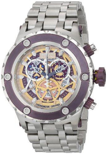 AAA 1:1 Replica Invicta Mens Watches Rose Gold Dial Swiss Quartz 52MM 13742 Watch