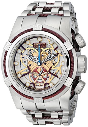 AAA 1:1 Replica Invicta Mens Watches Gold Dial Swiss Quartz 51MM 13749 Watch