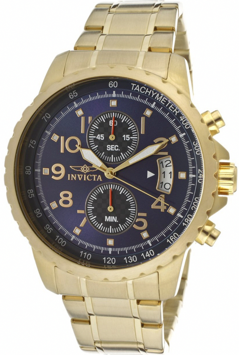 AAA 1:1 Replica Invicta-Specialty Mens Watches Blue Dial Quartz 45MM 13785 Watch