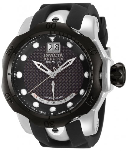 AAA 1:1 Replica Invicta Mens Watches Black Dial Quartz 50MM 13851 Watch