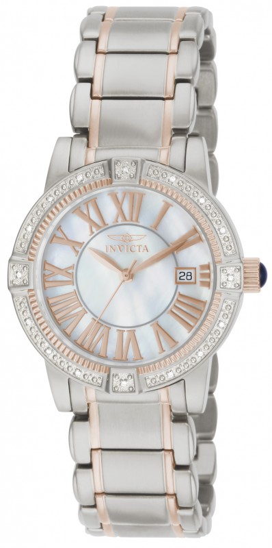 AAA 1:1 Replica Invicta-Angel Ladies Watches Mother Of Pearl Dial Quartz 36MM 13958 Watch