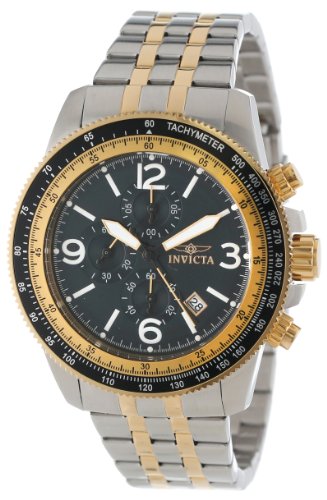 AAA 1:1 Replica Invicta Mens Watches Black Dial Japanese Quartz 48MM 13964 Watch