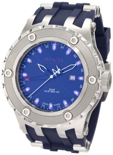 AAA 1:1 Replica Invicta Mens Watches Blue Dial Swiss Quartz 52MM 1397 Watch