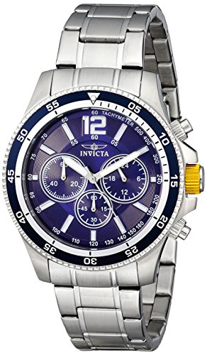 AAA 1:1 Replica Invicta Mens Watches Blue Dial Japanese Quartz 45MM 13974 Watch
