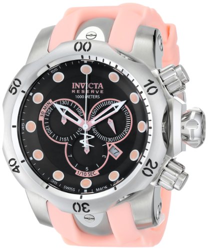 AAA 1:1 Replica Invicta Mens Watches Black Dial Swiss Quartz 54MM 14005 Watch