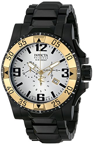 AAA 1:1 Replica Invicta Mens Watches Silver Dial Swiss Quartz 50MM 14037 Watch