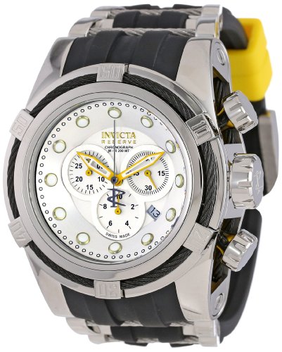 AAA 1:1 Replica Invicta Mens Watches Silver Dial Swiss Quartz 53MM 14073 Watch