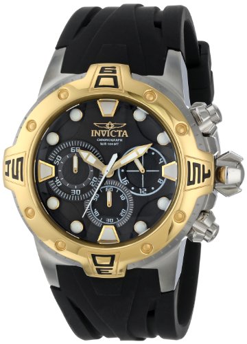 AAA 1:1 Replica Invicta Mens Watches Black Dial Japanese Quartz 50MM 14087 Watch