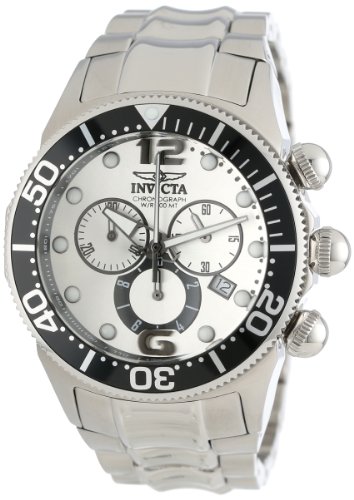 AAA 1:1 Replica Invicta Mens Watches Silver Dial Swiss Quartz 47MM 14199 Watch