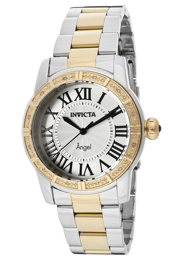 AAA 1:1 Replica Invicta-Angel Ladies Watches White Dial Quartz 38MM 14376 Watch