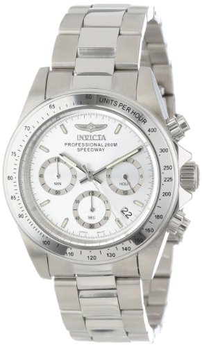 AAA 1:1 Replica Invicta Mens Watches Silver Dial Japanese Quartz 41MM 14381 Watch