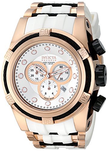 AAA 1:1 Replica Invicta Mens Watches Silver Dial Swiss Quartz 54MM 14409 Watch