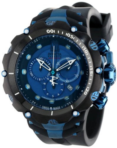 AAA 1:1 Replica Invicta Mens Watches Blue Dial Swiss Quartz 52MM 14417 Watch
