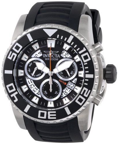 AAA 1:1 Replica Invicta Mens Watches Black Dial Swiss Quartz 52MM 14671 Watch