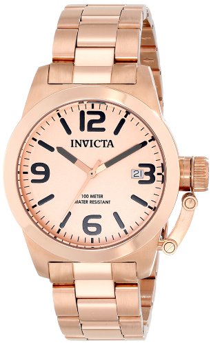 AAA 1:1 Replica Invicta Mens Watches Rose Gold Dial Swiss Quartz 40MM 14830 Watch
