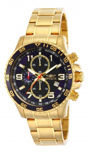 AAA 1:1 Replica Invicta Mens Watches Blue Dial Japanese Quartz 45MM 14878 Watch