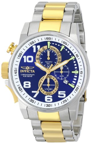 AAA 1:1 Replica Invicta Mens Watches Blue Dial Japanese Quartz 46MM 14960 Watch