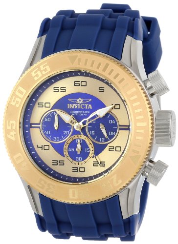 AAA 1:1 Replica Invicta Mens Watches Blue Dial Japanese Quartz 51MM 14977 Watch