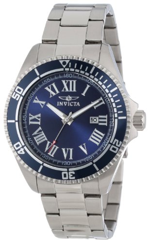 AAA 1:1 Replica Invicta Mens Watches Blue Dial Japanese Quartz 45MM 14999 Watch