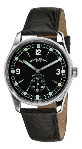 AAA 1:1 Replica Revue-Thommen Mens Watches Black Dial Automatic 36MM 15001.2537 Watch