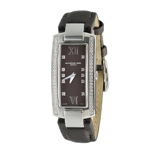 AAA 1:1 Replica Raymond-Weil-Women Ladies Watches Black Dial Quartz 19MM 1500-ST1-00775 Watch
