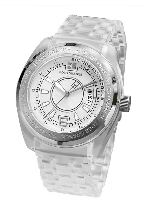 AAA 1:1 Replica Boss-Orange Ladies Watches Silver Dial Quartz 43MM 1502251 Watch
