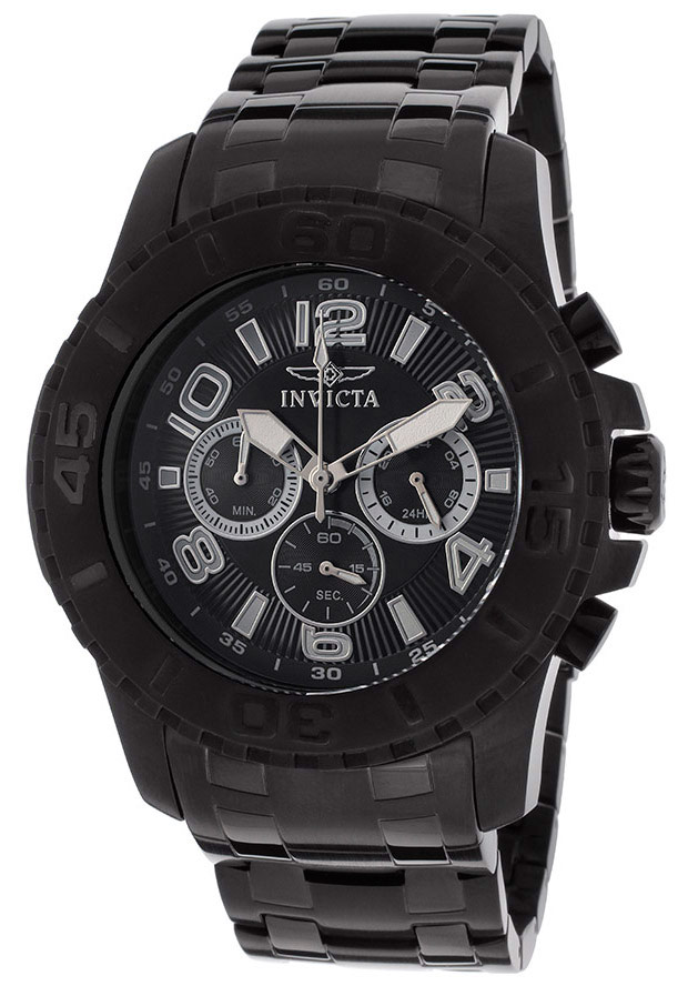 AAA 1:1 Replica Invicta-Pro-Diver Mens Watches Black Dial Quartz 48MM 15025 Watch