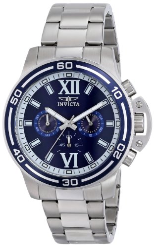 AAA 1:1 Replica Invicta Mens Watches Blue Dial Japanese Quartz 46MM 15057 Watch