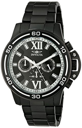 AAA 1:1 Replica Invicta Mens Watches Black Dial Japanese Quartz 47MM 15062 Watch
