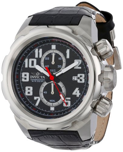 AAA 1:1 Replica Invicta Mens Watches Black Dial Japanese Quartz 53MM 15066 Watch