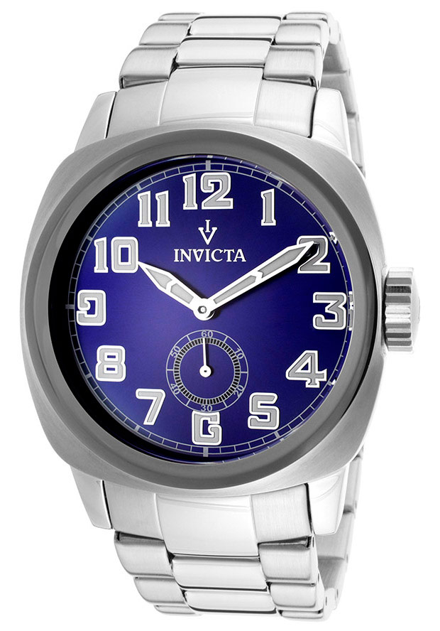 AAA 1:1 Replica Invicta-Vintage Mens Watches Blue Dial Quartz 46MM 15079 Watch