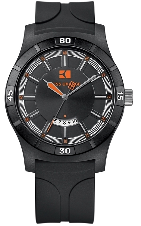 AAA 1:1 Replica Boss-Orange Mens Watches Black Dial Quartz 43MM 1512527 Watch