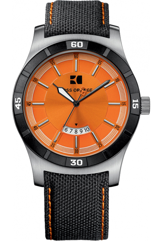 AAA 1:1 Replica Boss-Orange Mens Watches Orange Dial Quartz 43MM 1512531 Watch