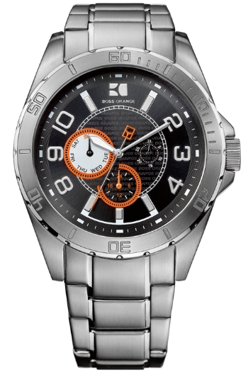 AAA 1:1 Replica Boss-Orange Mens Watches Black Dial Quartz 45MM 1512836 Watch