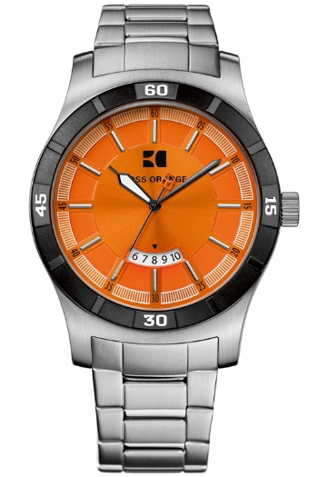 AAA 1:1 Replica Boss-Orange Mens Watches Orange Dial Quartz 45MM 1512838 Watch