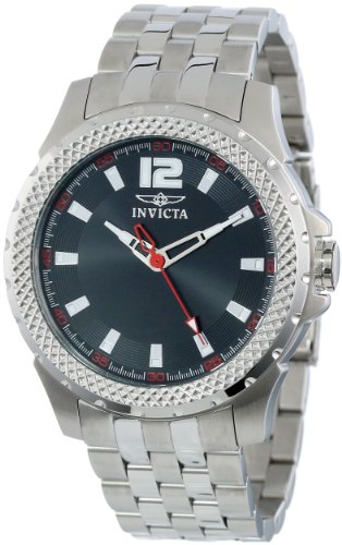 AAA 1:1 Replica Invicta Mens Watches Black Dial Japanese Quartz 45MM 15201 Watch