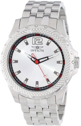 AAA 1:1 Replica Invicta Mens Watches Silver Dial Japanese Quartz 48MM 15202 Watch