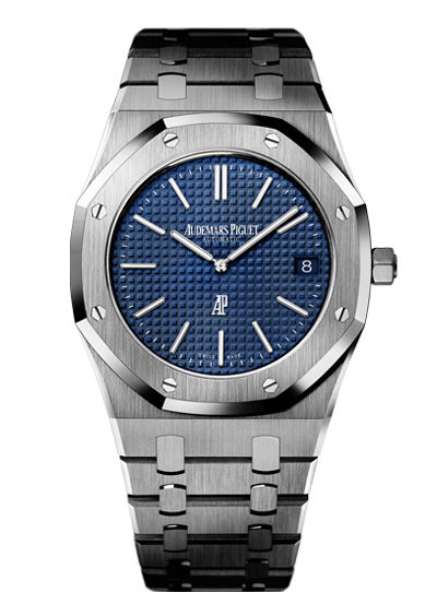 AAA 1:1 Replica Audemars-Piguet-Royal-Oak Mens Watches Blue Dial Automatic 39MM 15202ST.OO.1240ST.01 Watch