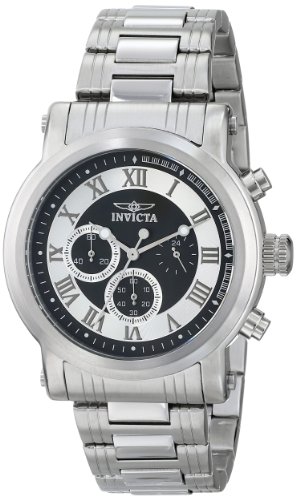 AAA 1:1 Replica Invicta Mens Watches Silver Dial Japanese Quartz 46MM 15210 Watch