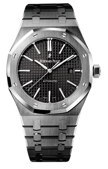 AAA 1:1 Replica Audemars-Piguet-Royal-Oak Mens Watches Black Dial Automatic 41MM 15400ST.OO.1220ST.01 Watch