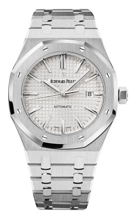 AAA 1:1 Replica Audemars-Piguet-Royal-Oak Mens Watches Silver Dial Automatic 41MM 15400ST.OO.1220ST.02 Watch
