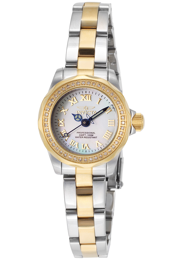 AAA 1:1 Replica Invicta-Wildflower Ladies Watches Mother Of Pearl Dial Quartz 25MM 15520 Watch