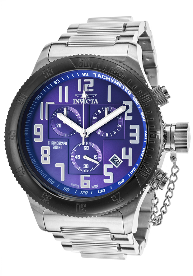 AAA 1:1 Replica Invicta-Russian-Diver Mens Watches Blue Dial Quartz 52MM 15560 Watch