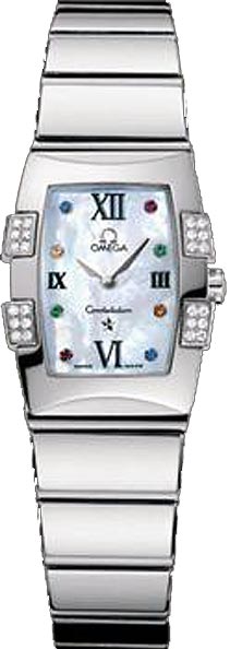AAA 1:1 Replica Omega-Constellation-Series Watches White Mother of Pearl Dial 1585.79.00 Watch