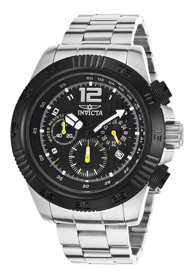 AAA 1:1 Replica Invicta-Speedway Mens Watches Black Dial Quartz 46MM 15893 Watch