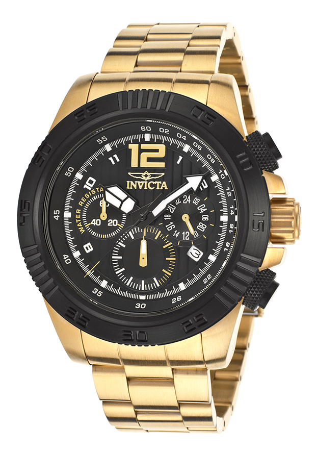 AAA 1:1 Replica Invicta-Speedway Mens Watches Black Dial Quartz 46MM 15896 Watch
