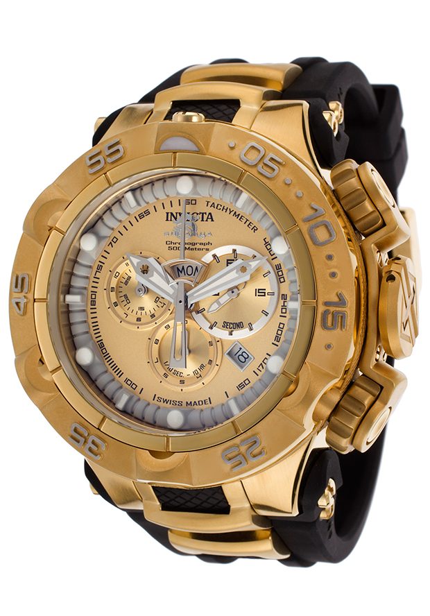 AAA 1:1 Replica Invicta-Subaqua Mens Watches Gold Dial Quartz 50MM 15926 Watch